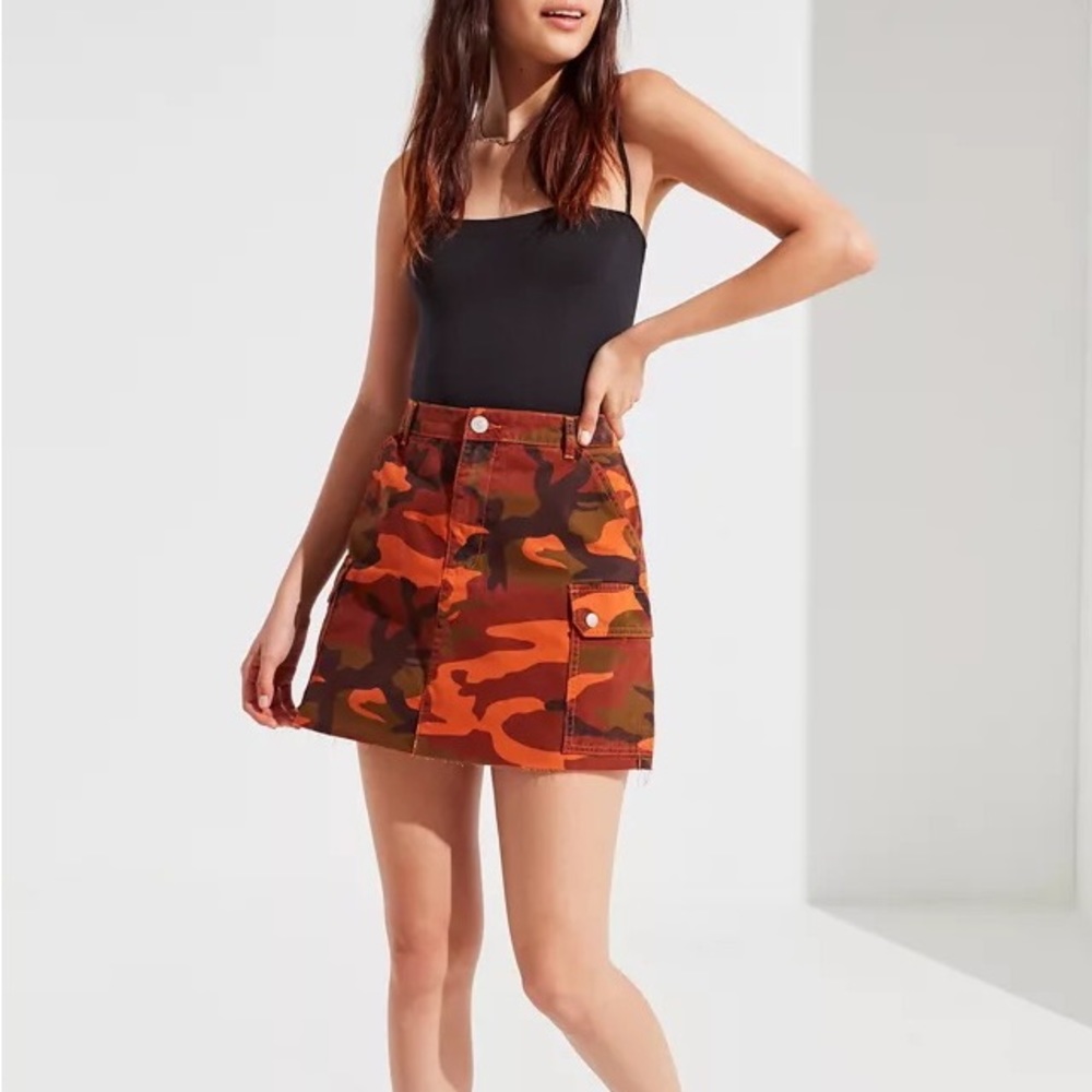 Urban Outfitters BDG Camoflauge Mini Skirt